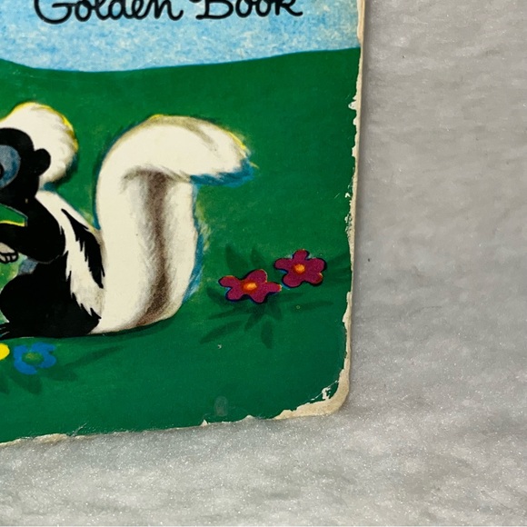 Bambi a Little Golden Book vintage Disney kids book - Picture 7 of 8